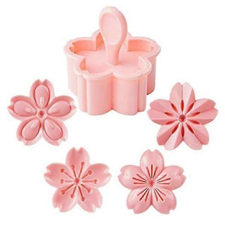 Sakura Blomma Kakkuvuokasetti - 4 kpl