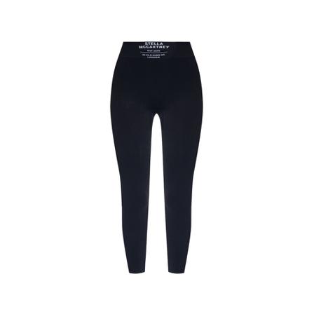 Stella McCartney Leggings with logo Sort, Dame