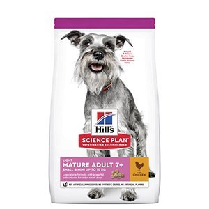 Hills SP Dog Mature Light Small & Mini, Chicken