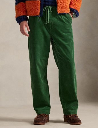 Polo Ralph Lauren Polo Prepster Corduroy Easy Pant - Green - XS