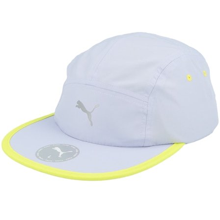Puma - Grijs 5panel Cap - Essential Running Cap Blue 5-Panel @ Hatstore
