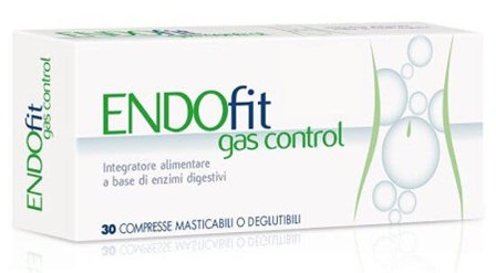 Endofit Gas Control 30 Compresse - Sollievo dal Gonfiore