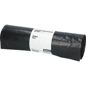 SØPPELSEKK MATAVFALL 60L SORT