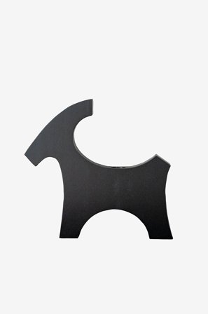 Rotor design - Träbock för stearinljus - Svart - Ljusstakar & lyktor - Från Homeroom