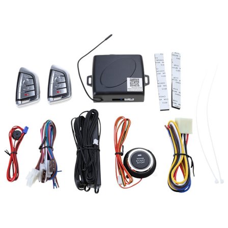12V Bilmotor Tändning Start Stopp Knapp System Bil Stöldskyddslarm Fjärrstart Tändningssystem Nyckellöst System