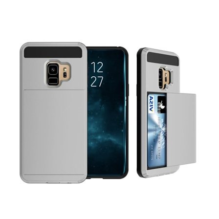 Samsung Galaxy S9 korttipaikallinen suojakuori - Harmaa