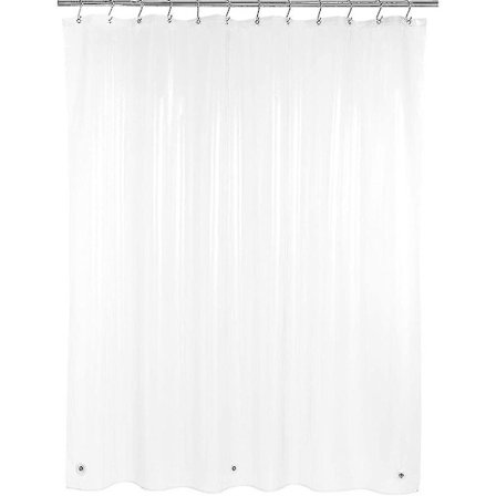 Transparent Brusedørgardin Tw