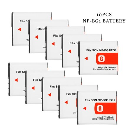 NP-BG1 NP BG1 FG1 Akku Sony DSC-H50 DSC-H55 DSC-H3 DSC-H7 DSC-H9 H10 H20 W100 WX1 Kameran akku NPBG1 NPFG1 1400mah