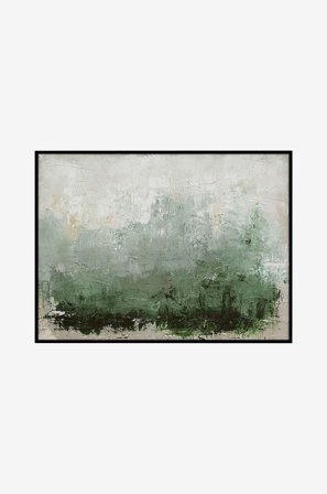 Malerifabrikken - Originalt maleri New Story , med ramme - Grønn - Bilder & skilt - 120X90 - Fra Homeroom