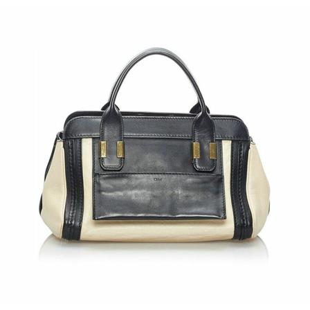 Chloé Pre-owned Alice Leather Håndtaske Sort, Dame Vintage Tasker, Størrelse: ONE Size
