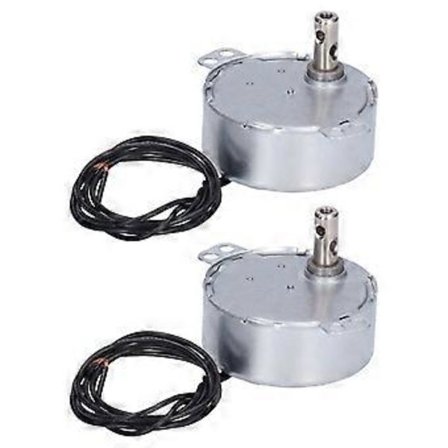 2 stk. AC Motor Synkron CW/CCW Retning Mini Elektriske Maskindeler 220-240V 30-36R/MIN 4W