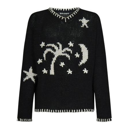 Palm Angels Strik Sort, Herre Strik