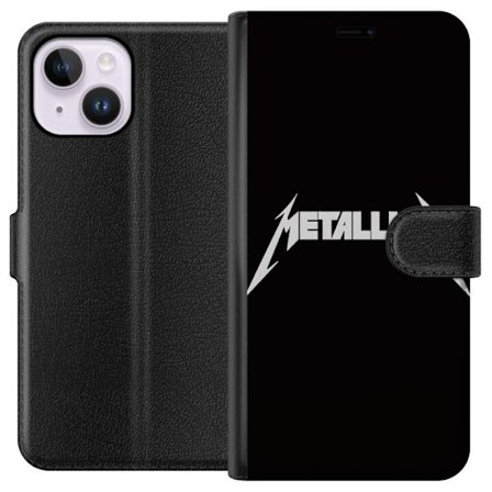 Kompatibelt Lommeboketui til Apple iPhone 15 Plus Metallica