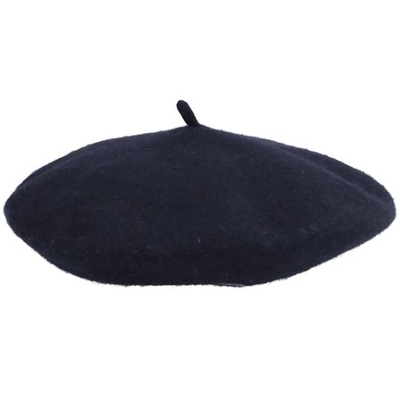 Barts - Sambre Black Beret Beret Black Hat - @ Hatstore