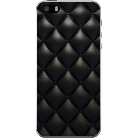 Apple iPhone SE (2016) Deksel / Mobildeksel - Lær Svart