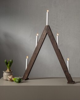 Star Trading Adventtikynttelikkö Albo Ruskea