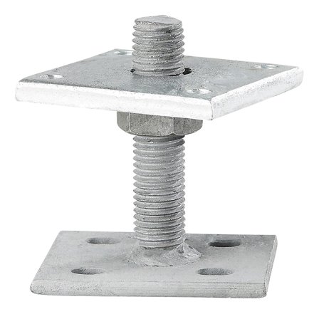 Joma 6110020 Stolpsko justerbar, 6 x 90 x 110 x 70 mm, 10-pack, Infästning