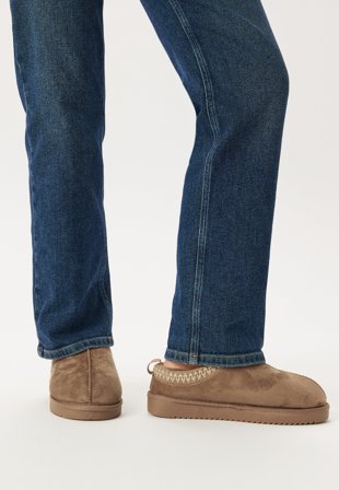 ONLY - Onlstella Teddy Lined Slipper - Cognac