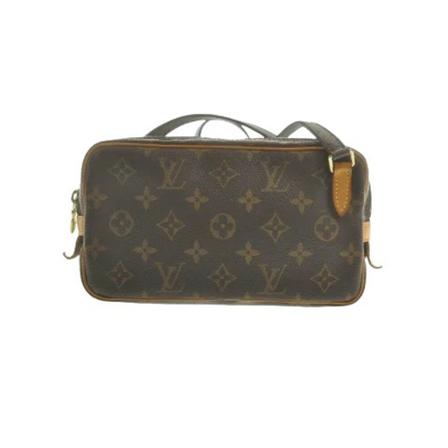 Louis Vuitton Vintage, Pre-owned Canvas louis-vuitton-bags Bruin, Dames, Maat:ONE Size