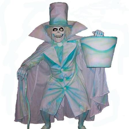 Halloween Ghost Hat Box Holiday Dekorationer 1 Styck Multicolor