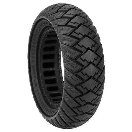 10 tommers 10x3/255x80(80/65-6) Off-road Tubeless Solid Dekk Eksplosjonssikkert For Elektrisk Scooterdeler