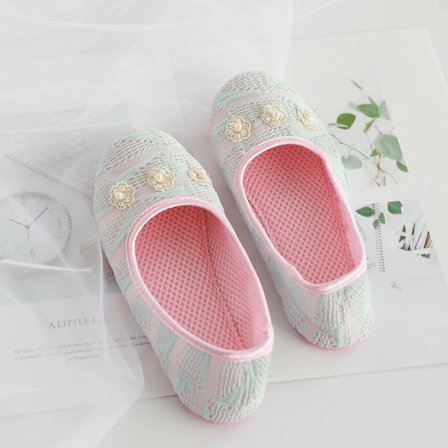 Sommar tunna instängningsskor Net Pearl Blue (liten)