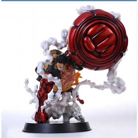 Luffy Figur, Anime Figur Monkey D Luffy Gear 4 Figur, Anime Statue Dukke Skulptur Figur Realistisk Anime Karakter Model Ornament