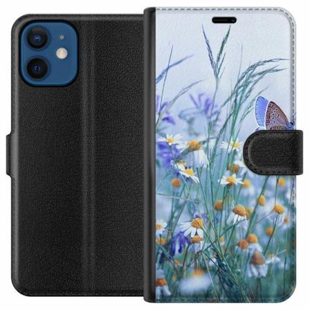 Apple Iphone 12 Plånboksfodral Blommor