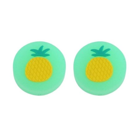 Yuxi 2stk Lysende Tommelfingergrep Caps Case for Nintendo Switch Lite Joycon Controller Joystick Cover No.9