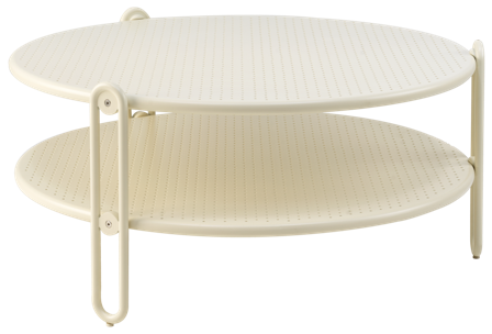 Brafab Blixt Soffbord Pearl White, Utemöbler
