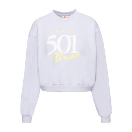 Levi's, Sweater Blauw, Dames, Maat:S