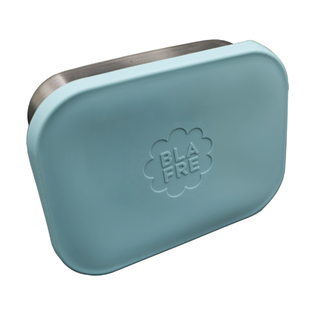 Blafre Stålmatboks tre rom, Blågrønn, 1 stk.