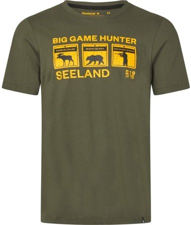 Seeland M's Caution T-Shirt Grape Leaf