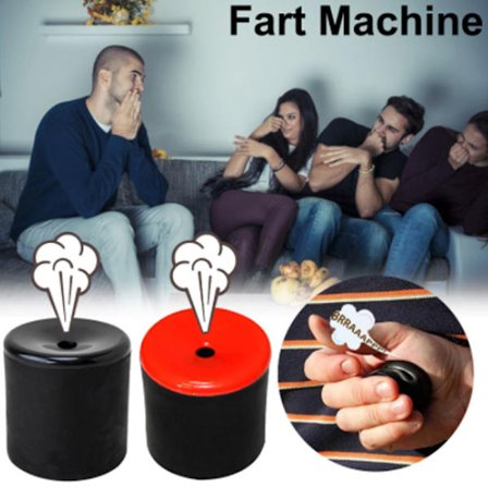Fart Sound Machines Spoof Prank Populära leksaker SVART
