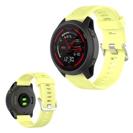 Garmin Forerunner 745 silicone watch band - Yellow