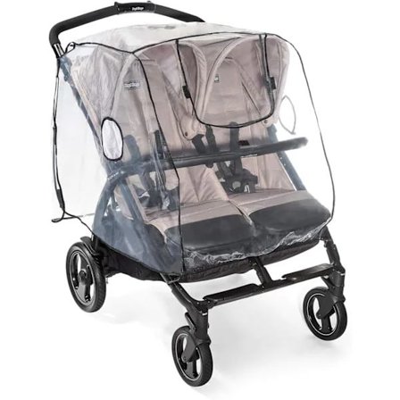 (pow yeah!)Regnskydd för dubbel barnvagn