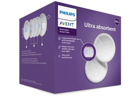 Philips Avent ammeinnlegg 60 stk