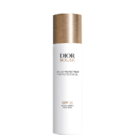 DIOR Solar The Protective Face and Body Oil SPF 15 Solskydd & solvård Dam 125ML