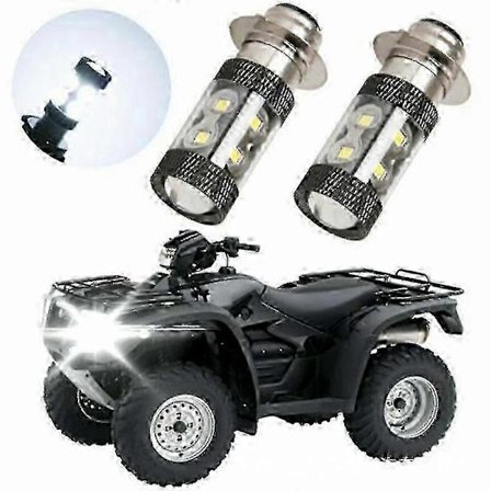 LED ATV Forlygte Yamaha H6M 12V 30W Hvid