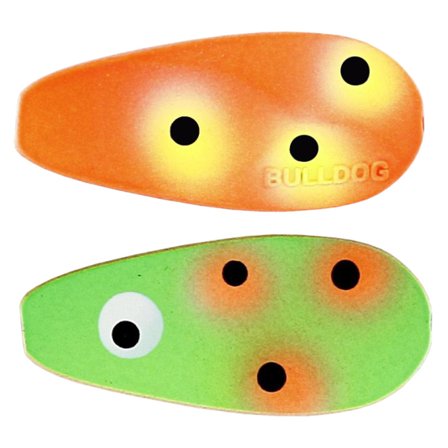 Westin Bulldog Inline 2,7cm, 4g - Green/Orange Clown
