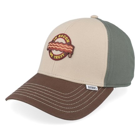 Djinns - Bege adjustable Boné - Kids Basic Cap Food Bacon Khaki Adjustable @ Hatstore