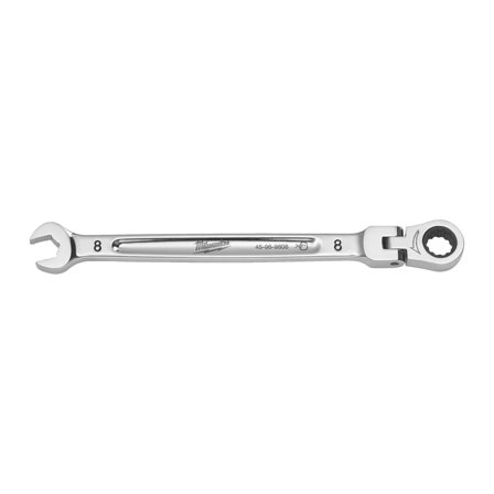 Milwaukee 4932480181 MAX BITE -räikkälenkkiavain nivelellä 8 mm, Käsityökalut