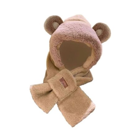 Vinterhue og halstørklædesæt blødt til udendørs nytårsgave sceneoptræden[D]