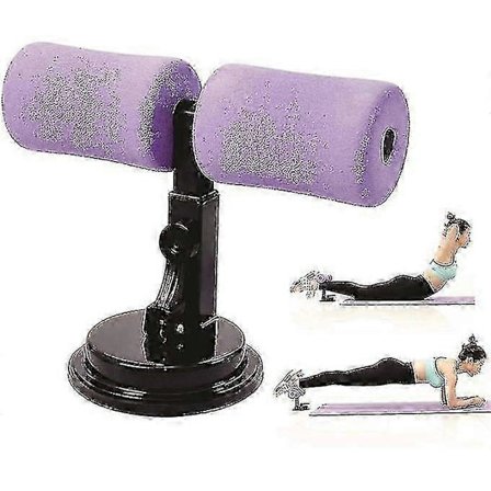 Justerbar Sit Up Bar med Självsug för Träning