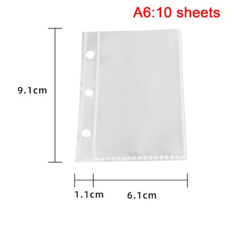 Läpinäkyvä Binder Album -valokuvakorttikokoelma riipuksella