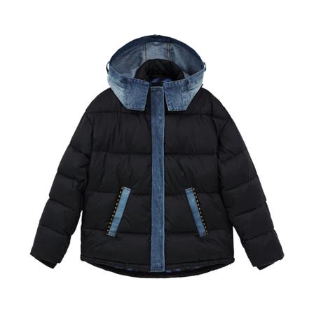 Desigual, Coat Czarny, Kobieta, Rozmiar: S