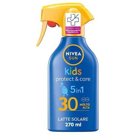 Nivea Sun Spray Solare Kids Protect & Care Fp30 Crema Solare Per