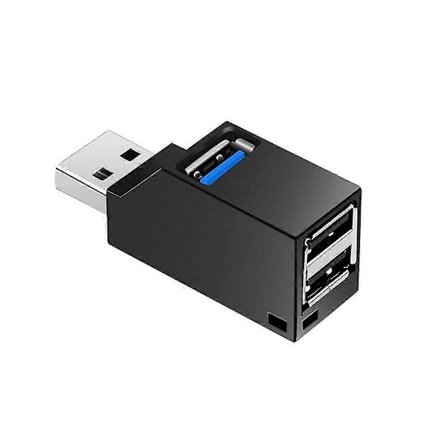 USB-hubb, Mini USB 3.0-hubb, avtagbar adapter (3 portar)