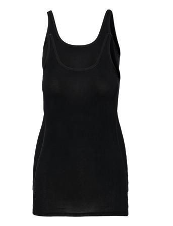 Top Topp Svart Schiesser