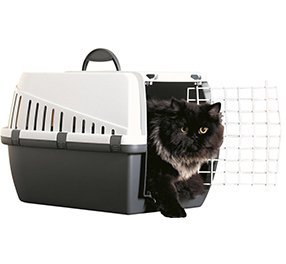 Trotter 3 Transportbur Kat & Hund, Sort